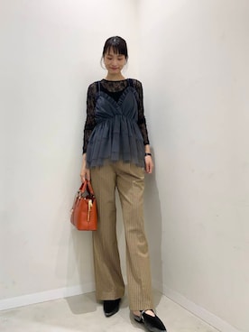 AI.Uさん（レディース・168cm）の秋コーディネート