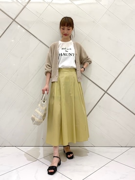 AI.Uさん(レディース・168cm)の春コーディネート