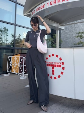 「アーバンリサーチ」｜「アイテム（パンプス）」を使った、AI.Uさん（レディース・168cm）の春コーディネート