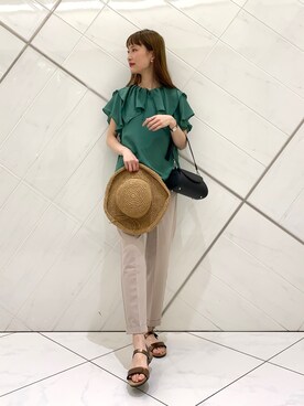 AI.Uさん(レディース・168cm)の春コーディネート