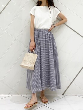 AI.Uさん（レディース・168cm）の夏コーディネート