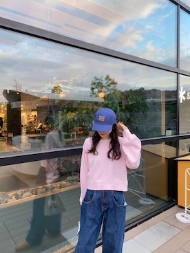 「UGG（アグ）の『WEB限定』UGG　CLASSIC ULTRA MINI（ブーツ）」を使った、AI.Uさん（レディース・168cm）の冬コーディネート