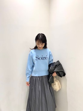 「アイテム（カバーオール）」を使った、AI.Uさん（レディース・168cm）の秋コーディネート