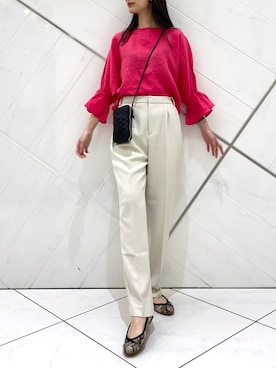 AI.Uさん（レディース・168cm）の春コーディネート