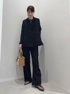 AI.Uさん（レディース・168cm）の春コーディネート