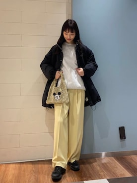 AI.Uさん(レディース・168cm)の冬コーディネート