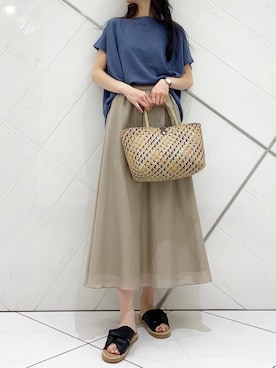 AI.Uさん（レディース・168cm）の夏コーディネート