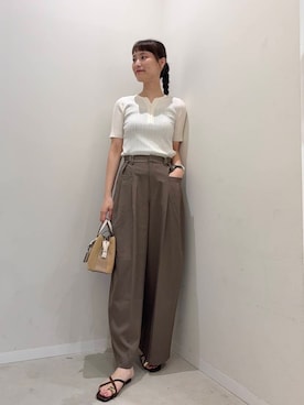 「初夏のお出掛けコーデ」｜AI.Uさん（レディース・168cm）の夏コーディネート