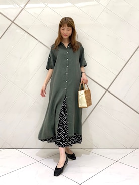 AI.Uさん(レディース・168cm)の春コーディネート