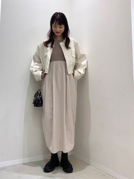 AI.Uさん(レディース・168cm)の秋コーディネート