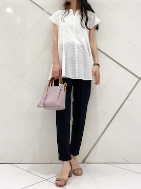 AI.Uさん（レディース・168cm）の夏コーディネート