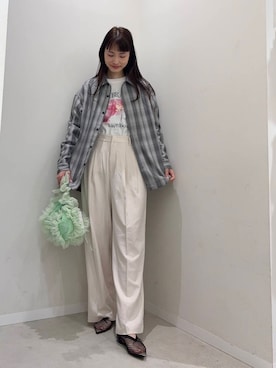 AI.Uさん（レディース・168cm）の春コーディネート