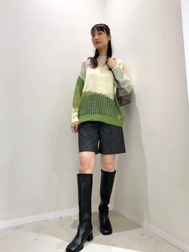 「アーバンリサーチ」｜AI.Uさん（レディース・168cm）の秋コーディネート