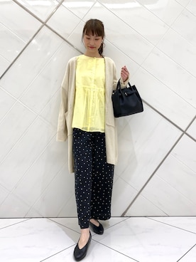 AI.Uさん(レディース・168cm)の春コーディネート