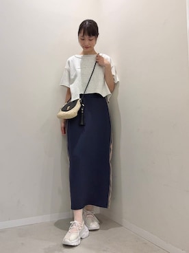 「飲み会コーデ」｜AI.Uさん（レディース・168cm）の夏コーディネート