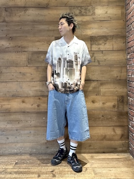 柚木 伊織さん(メンズ・175cm)の夏コーディネート
