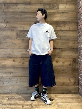 柚木 伊織さん（メンズ・175cm）の夏コーディネート