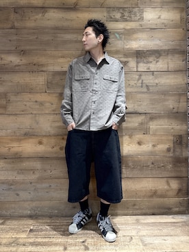 柚木 伊織さん（メンズ・175cm）の夏コーディネート
