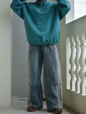 「アイテム（雑誌）」を使った、JUKIYA.さん（メンズ・162cm）の冬コーディネート