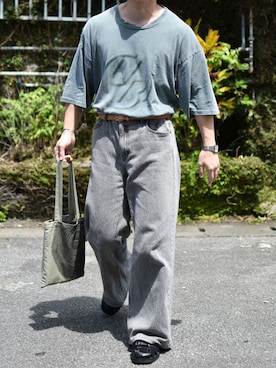 「アイテム（雑誌）」を使った、JUKIYA.さん（メンズ・162cm）の秋コーディネート