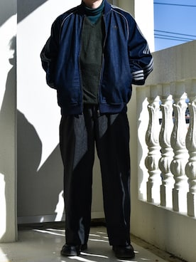 「アイテム（音楽/本・雑誌）」を使った、JUKIYA.さん（メンズ・162cm）の冬コーディネート