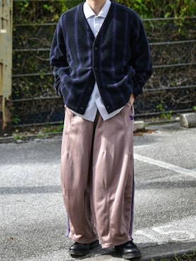 「アイテム（音楽/本・雑誌）」を使った、JUKIYA.さん（メンズ・162cm）の秋コーディネート