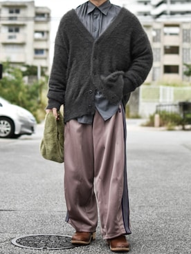 「アイテム（雑誌）」を使った、JUKIYA.さん（メンズ・162cm）の秋コーディネート