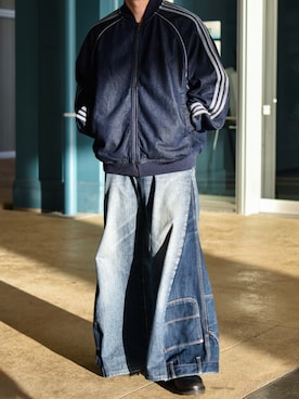 「アイテム（雑誌）」を使った、JUKIYA.さん（メンズ・162cm）の秋コーディネート