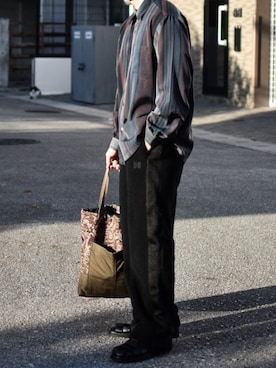 「アイテム（雑誌）」を使った、JUKIYA.さん（メンズ・162cm）の秋コーディネート