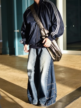 「アイテム（雑誌）」を使った、JUKIYA.さん（メンズ・162cm）の秋コーディネート