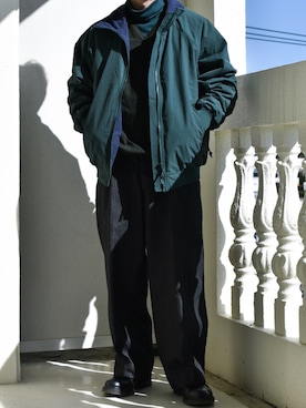 「connect（コネクト）のアイテム」を使った、JUKIYA.さん（メンズ・162cm）の冬コーディネート