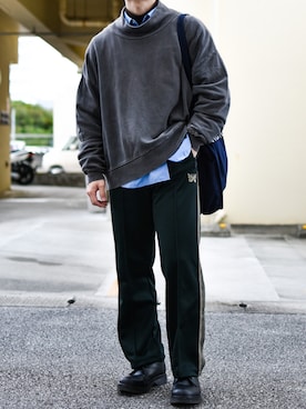 「ピグメント」｜「アイテム（雑誌）」を使った、JUKIYA.さん（メンズ・162cm）の冬コーディネート