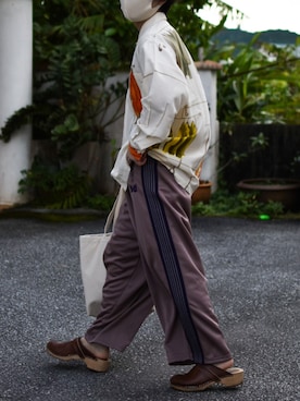 「ワイドシルエット」｜「アイテム（雑誌）」を使った、JUKIYA.さん（メンズ・162cm）の秋コーディネート