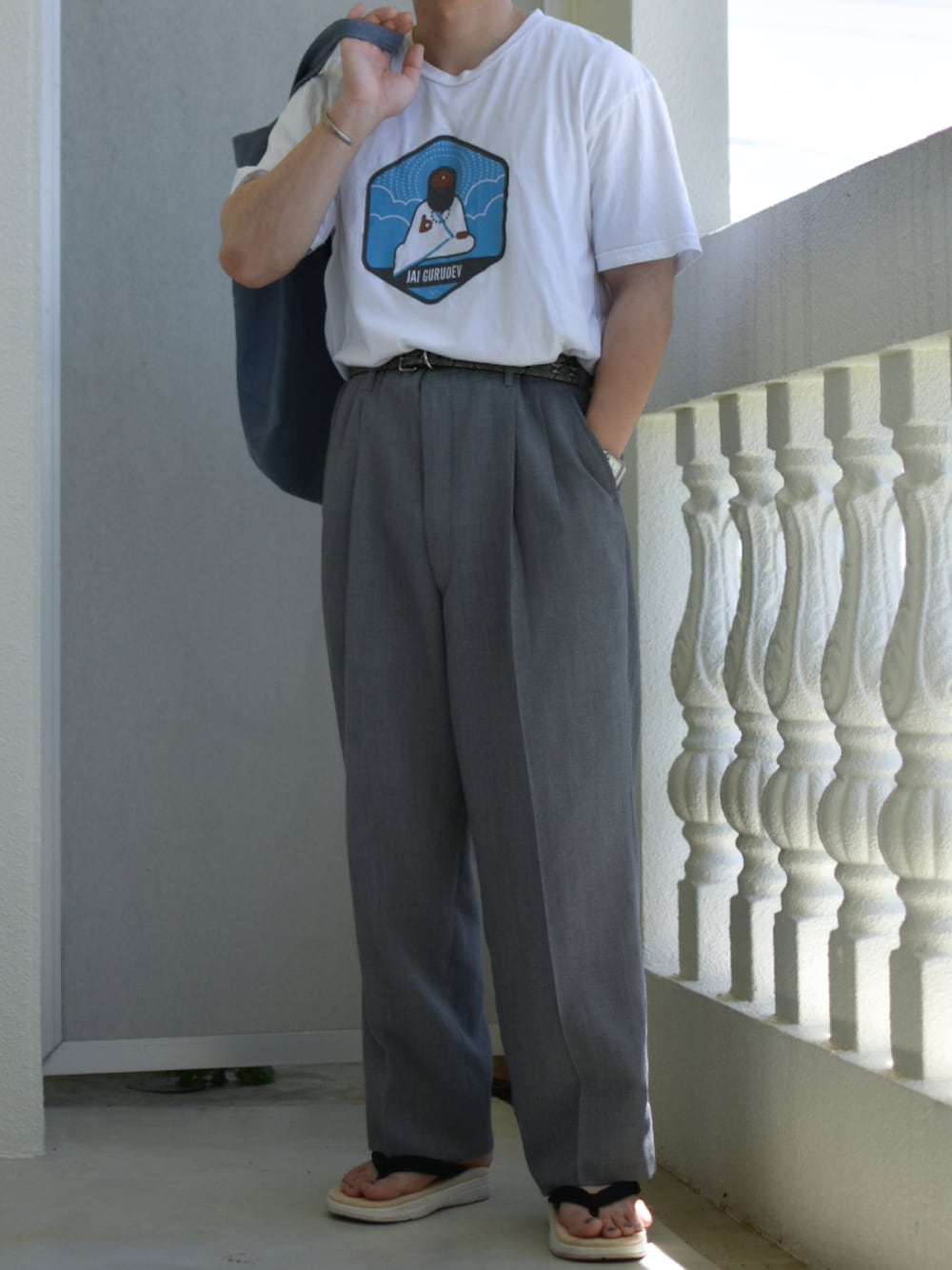 JUKIYA.さんの「仙人T（USED）」を使ったコーディネートの1枚目の写真