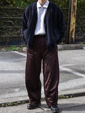 「アイテム（音楽/本・雑誌）」を使った、JUKIYA.さん（メンズ・162cm）の秋コーディネート