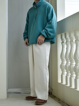 「アイテム（リング）」を使った、JUKIYA.さん（メンズ・162cm）の冬コーディネート