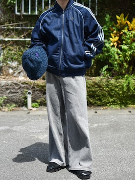 「アイテム（サンダル）」を使った、JUKIYA.さん（メンズ・162cm）の秋コーディネート