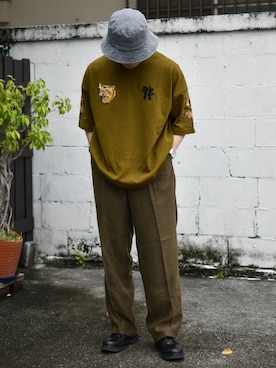 「CITIZEN（シチズン）のアイテム」を使った、JUKIYA.さん（メンズ・162cm）の夏コーディネート