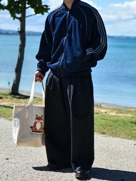 「アイテム（雑誌）」を使った、JUKIYA.さん（メンズ・162cm）の秋コーディネート