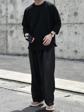 「アイテム（腕時計）」を使った、JUKIYA.さん（メンズ・162cm）の秋コーディネート
