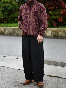「アイテム（サンダル）」を使った、JUKIYA.さん（メンズ・162cm）の秋コーディネート