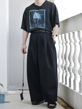 「ITTI（イッチ）のアイテム」を使った、JUKIYA.さん（メンズ・162cm）の夏コーディネート
