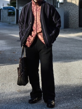 「アイテム（その他アウター）」を使った、JUKIYA.さん（メンズ・162cm）の秋コーディネート