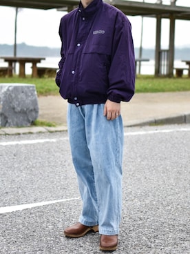 「ストリートファッション」｜「アイテム（ナイロンジャケット）」を使った、JUKIYA.さん（メンズ・162cm）の秋コーディネート