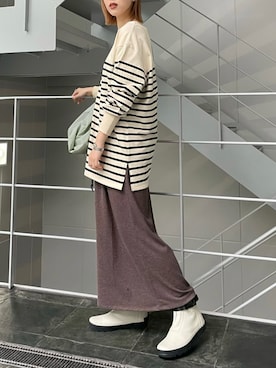 すぎのゆいさん(レディース・172cm)の春コーディネート