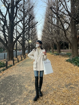 mireiさん（レディース・160cm）の冬コーディネート