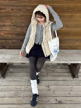 shunaさん（レディース・161cm）の冬コーディネート