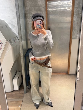 RIHOさん（レディース・166cm）の春コーディネート