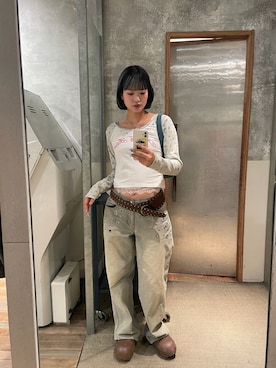 RIHOさん（レディース・166cm）の春コーディネート