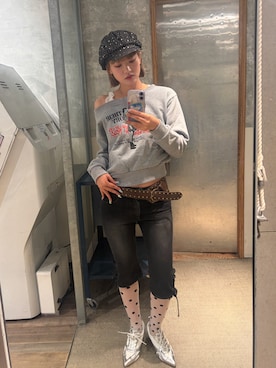 RIHOさん（レディース・166cm）の冬コーディネート